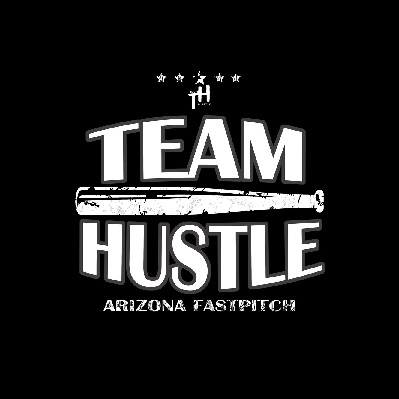 Bless My Hustle Official Logo Art Print by Monica Rivera | #BlessMyHustle |  Society6